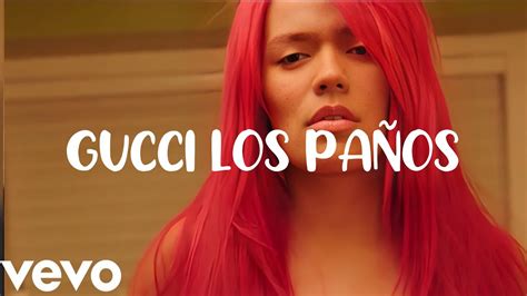 karol g - gucci los paños lyrics english|gucci los panos lyrics english.